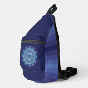 Water Mandala Crossbody Bag