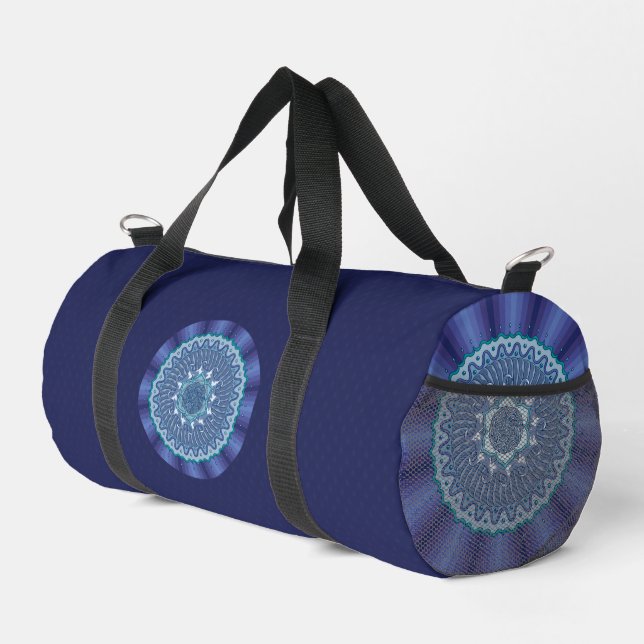Water Mandala Duffle Bag (Rechte Ecke)