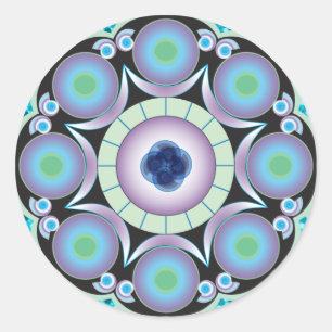 Water Mandala - Stickers