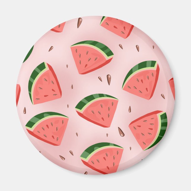 Water Melon Pattern Magnet (Vorne)