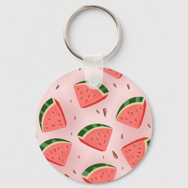 Water Melon Pattern Schlüsselanhänger (Vorderseite)
