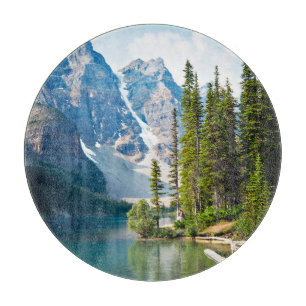 Water Moraine Lake, Canada Schneidebrett