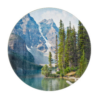 Water | Moraine Lake, Canada Schneidebrett
