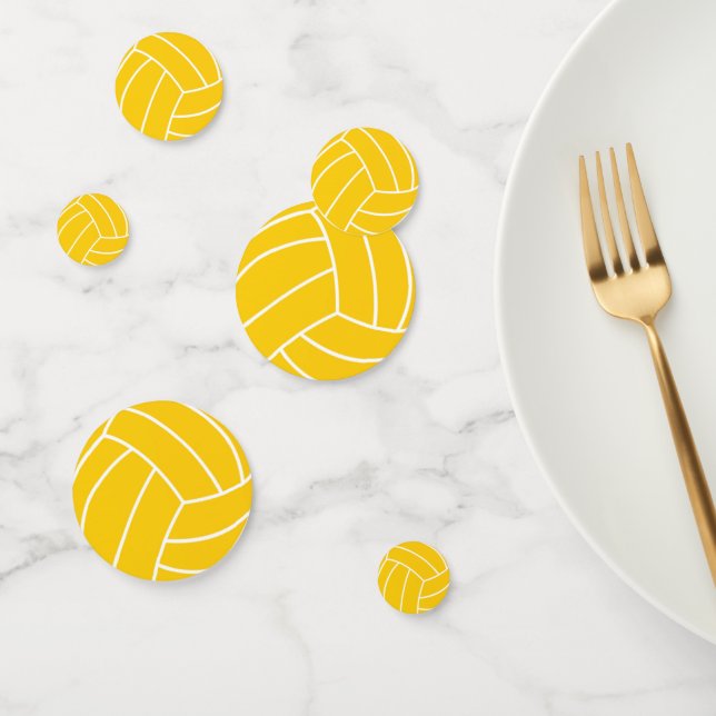 Water Polo Ball Confetti Konfetti (Gruppe)