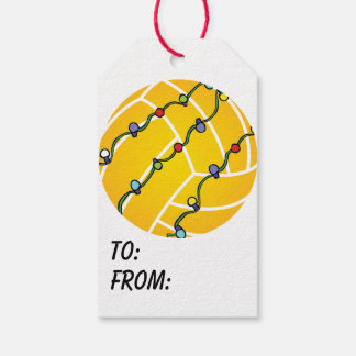 Water Polo Ball Geschenkanhänger
