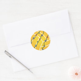 Water Polo Holiday Sticker