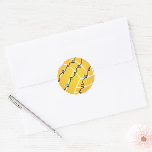 Water Polo Holiday Sticker (Umschlag)