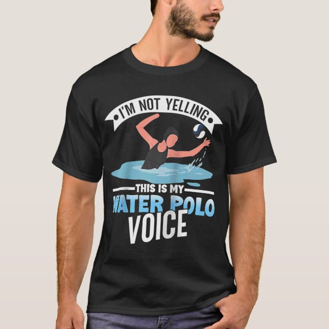 Water Polo Player Waterpolo Team Swimming Sport Re (Vorderseite)