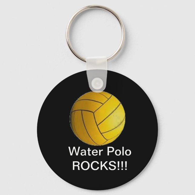 Water Polo ROCKS!!! Schlüsselanhänger (Vorderseite)
