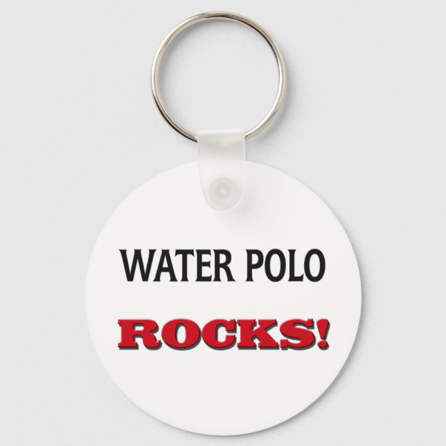 Water Polo Rocks Schlüsselanhänger (Vorderseite)