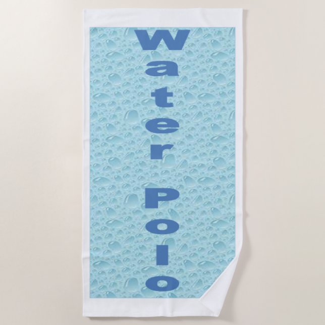WATER POLO STRANDTUCH (Vorderseite)