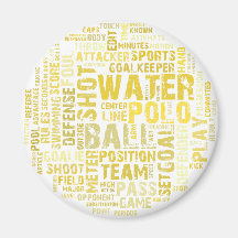Water Polo Word Cloud Products