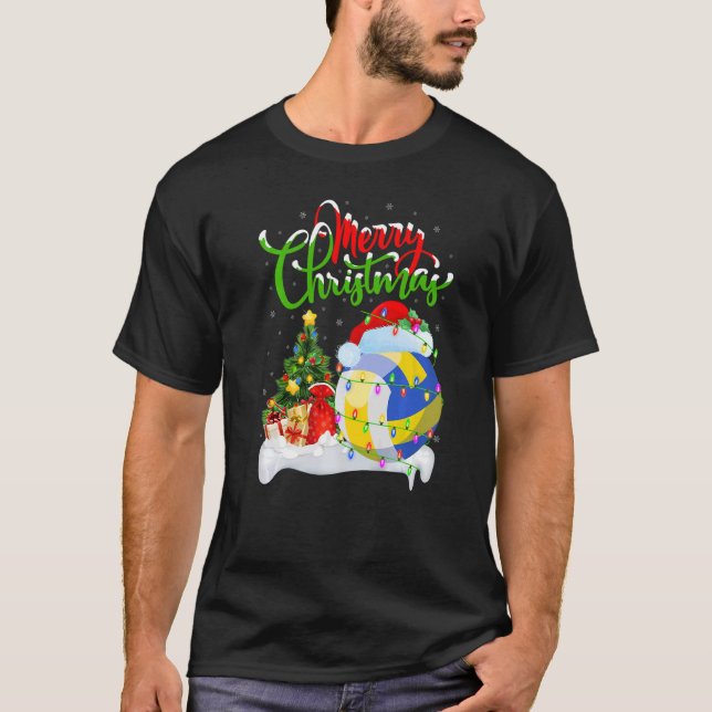 Water Polo Xmas Dekorationen Santa Water Polo Chri (Vorderseite)