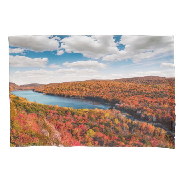 Water | Porcupine Mountains Michigan Kissenbezug (Vorderseite)