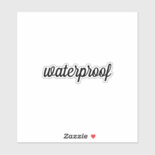 Water Prosph Forfait Gratuit Étiquette Black Custo