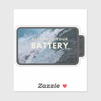 Water Recharge Sticker