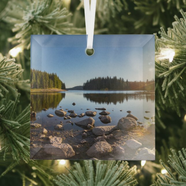 Water | Rhodope Mountains, Bulgaria Ornament Aus Glas (Insitu)