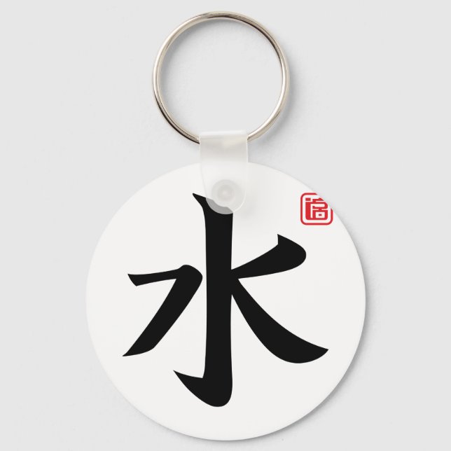 water schlüsselanhänger (Vorderseite)