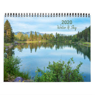 Water & Sky Landschaftlich Fotokalender Kalender