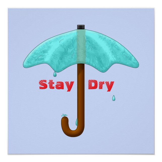 Water Umbrella -  Poster (Vorderseite)
