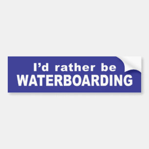 Waterboard Autoaufkleber