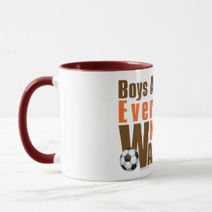 Waterboy Soccer Tasse
