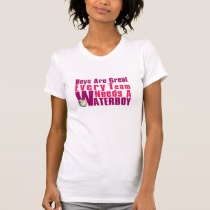 Waterboy Volleyball in Pink T-Shirt