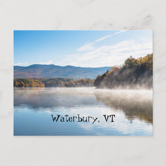 Waterbury Vermont Postcard Postkarte (Vorderseite)