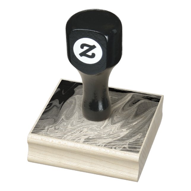 Watercolor abstract pattern gummistempel (Stempel)