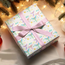 Watercolor Angels Weihnachtsgeschenk Wrapping Pape