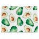 Watercolor Avocado Pattern Große Geschenktüte (Vorderseite)