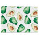 Watercolor Avocado Pattern Große Geschenktüte (Rückseite)