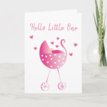 Watercolor Baby Carriage Herzlichen Glückwunsch Ro