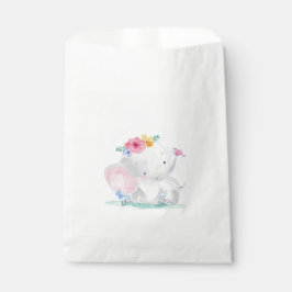 Watercolor Baby Elephant Geschenktütchen