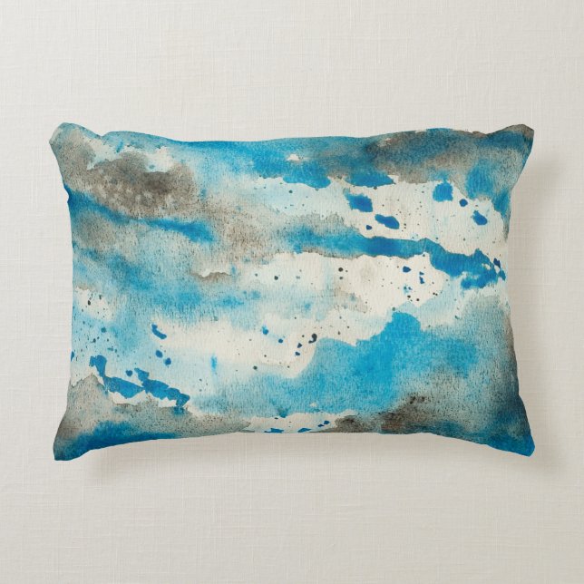 Watercolor background design dekokissen (Vorderseite)