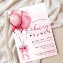 Watercolor-Ballon-Galentines-Brunch in Rosa