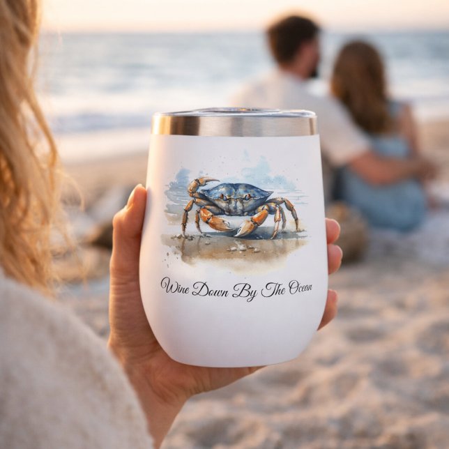 Watercolor Beach Crab, custom (Von Creator hochgeladen)