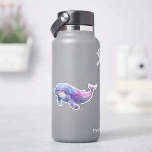 Watercolor Beluga Whale Aufkleber