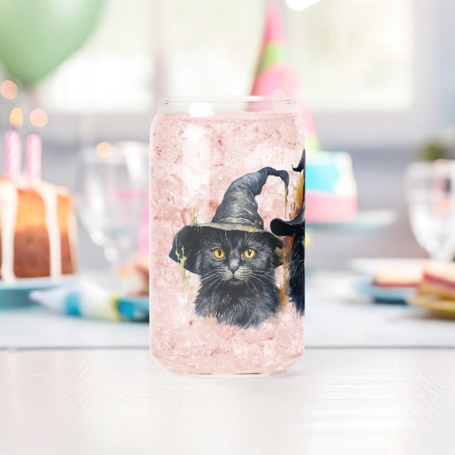 Watercolor Black Cat Trio (Insitu (Anniversaire))
