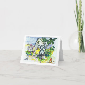 Watercolor Blank Notecard der Sunshine Foundation Karte