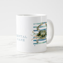 WATERCOLOR BLUE CRAB VACATION RENTAL  Jumbo-Tasse