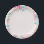 Watercolor Blume Spring Wedding Paper Teller<br><div class="desc">Watercolor Blume Spring Wedding Paper Teller</div>