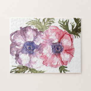 Watercolor-Blumen