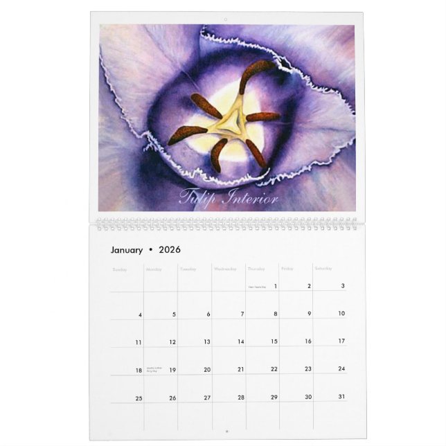 Watercolor-Blumen-Kalender 2011 Kalender (Jan 2026)