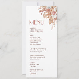 Watercolor Boho Floral Einladung