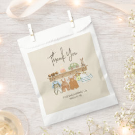 Watercolor Boho Kinderzimmer Babydusche Danke Geschenktütchen