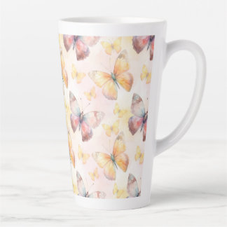 Watercolor Butterfly Whimsy Milchtasse