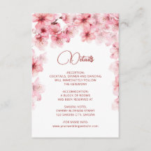 Watercolor Cherry Blossom White