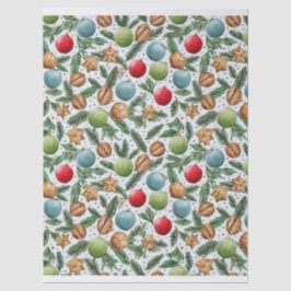 Watercolor Christmas Tissue Paper Seidenpapier