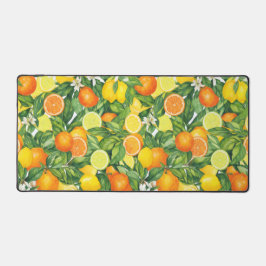 Watercolor Citrus Garden Schreibtischunterlage